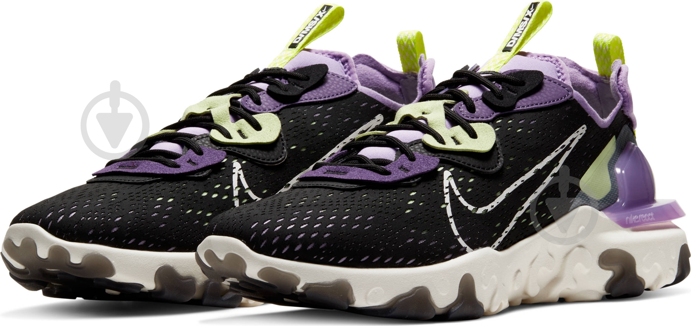 Кроссовки мужские демисезонные Nike REACT VISION CD4373-002 р.42,5 черные - фото 1