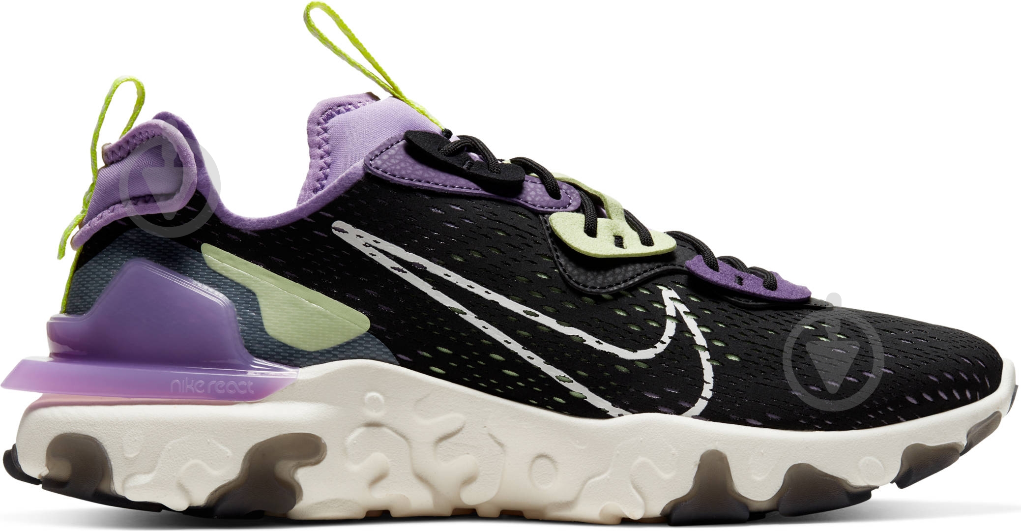 Кроссовки мужские демисезонные Nike REACT VISION CD4373-002 р.42,5 черные - фото 3