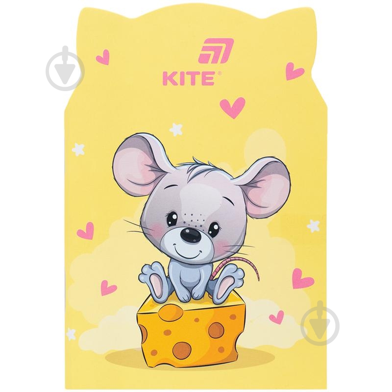 Блокнот KITE 48 лист. В6- Cheese Mouse K25-461-4 - фото 1