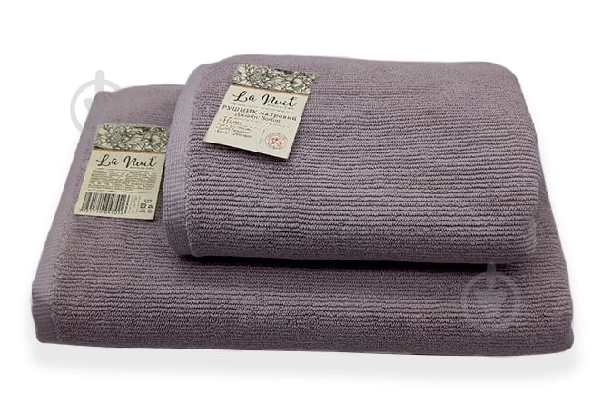 Полотенце махровое Boston 70x140 см лиловый La Nuit - фото 1 Полотенце махровое Boston 70x140 см лиловый La Nuit - фото 1