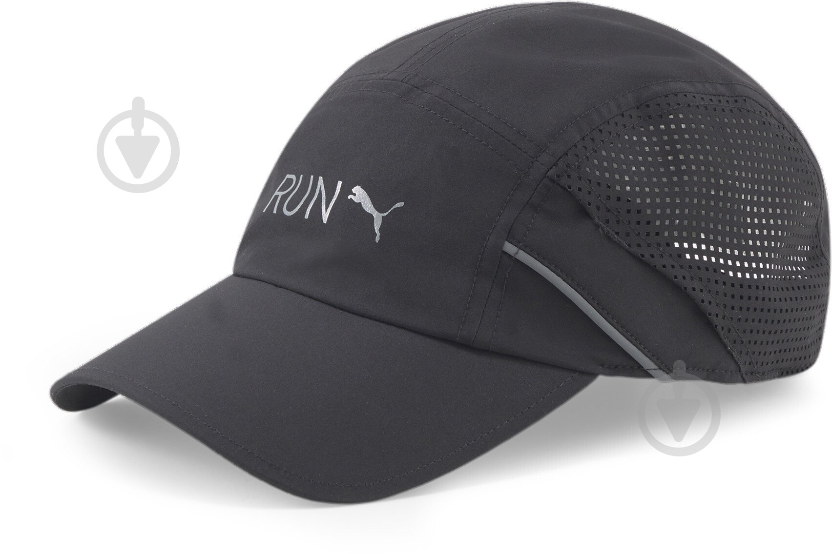 Кепка Puma Lightweight Runner Cap 02408001 OS черный - фото 1