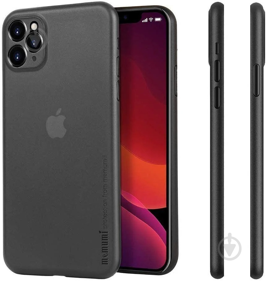 Чехол Memumi ULTRA SLIM CASE (PC) темно-серый для Apple iPhone 12 Pro - фото 1