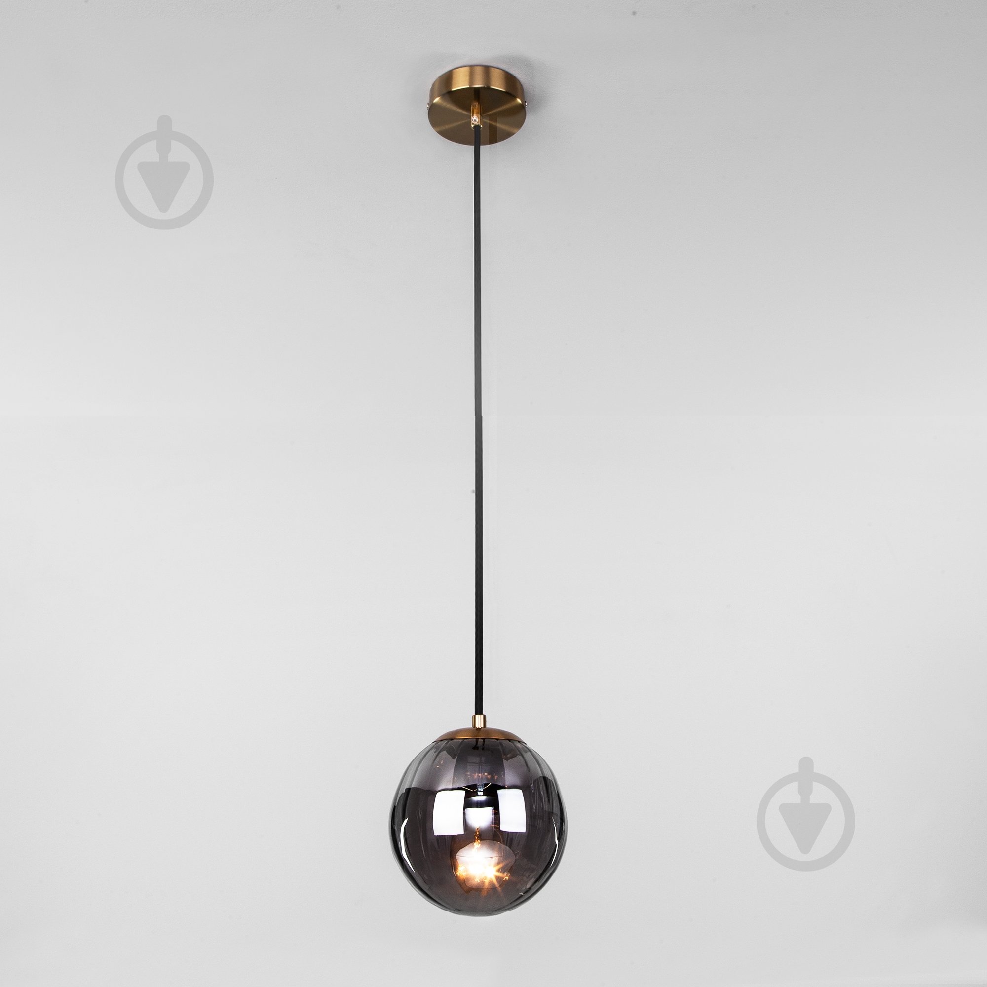 Подвес Strotskis Juno 1x40 Вт E27 дымчатый 50207/1 (димчатий) - фото 2