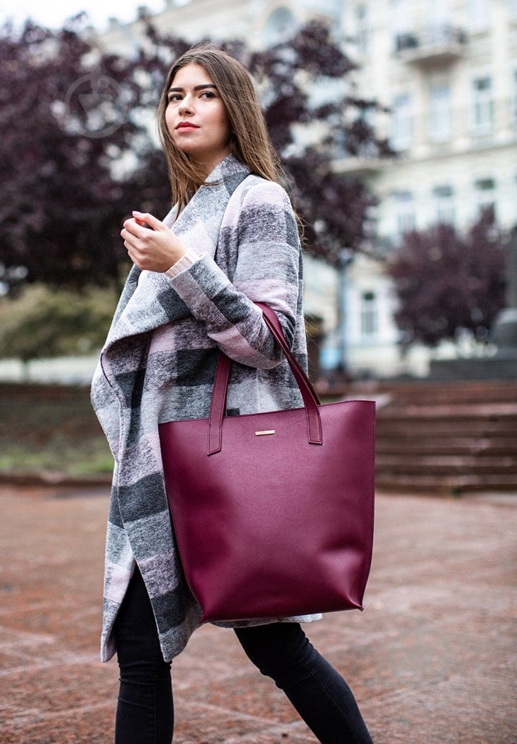 Сумка женская BlankNote D.D. бордовый BN-BAG-17-vin - фото 8 Сумка женская BlankNote D.D. бордовый BN-BAG-17-vin - фото 8