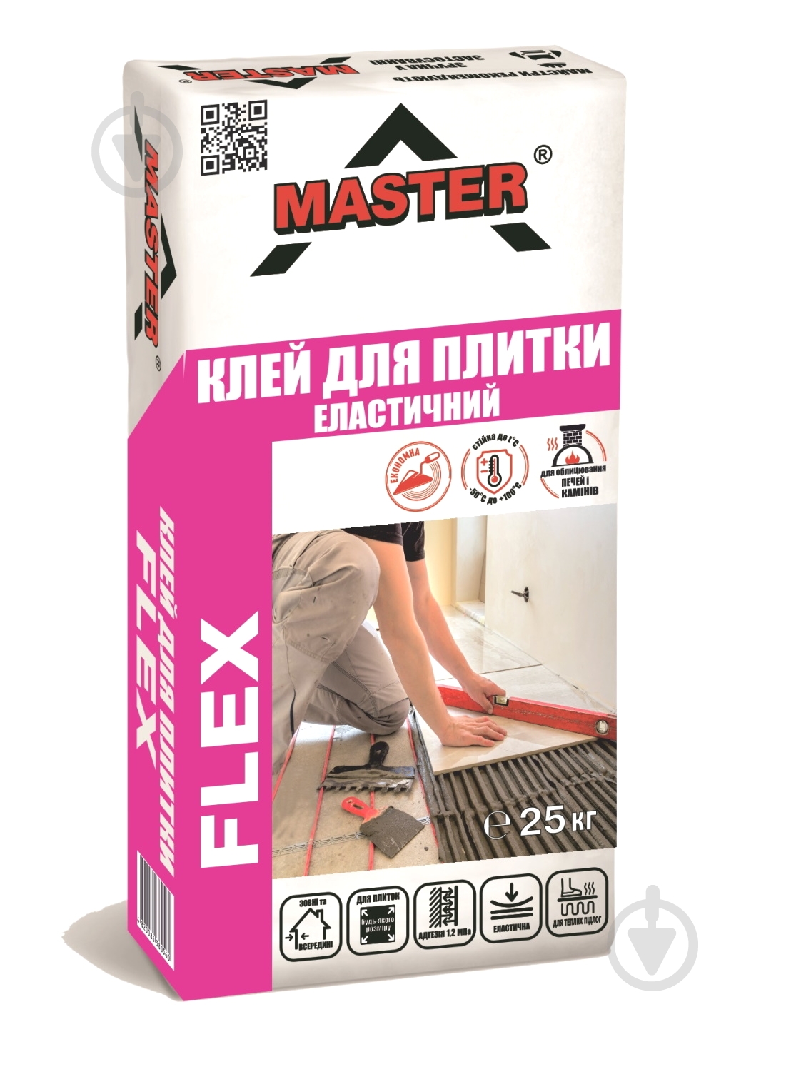 Клей для плитки Master ® "FLEX" Эластичный 25 кг - фото 1