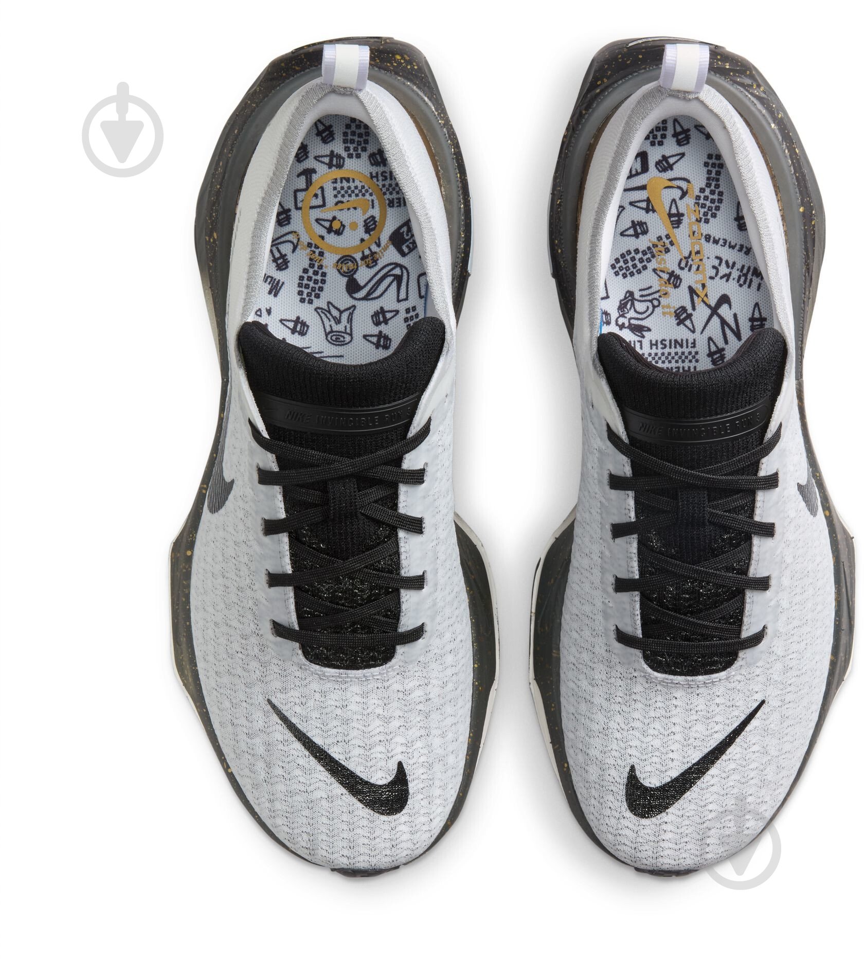 Кросівки чоловічі Nike ZOOMX INVNCBLE RN FK3 PRM IB2756-100 р.41 світло-сірі - фото 7