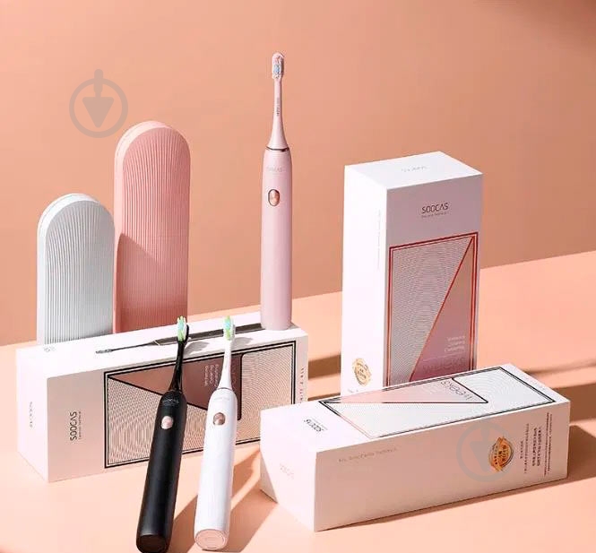 Зубная щетка Xiaomi Soocas X3U Pink - фото 7