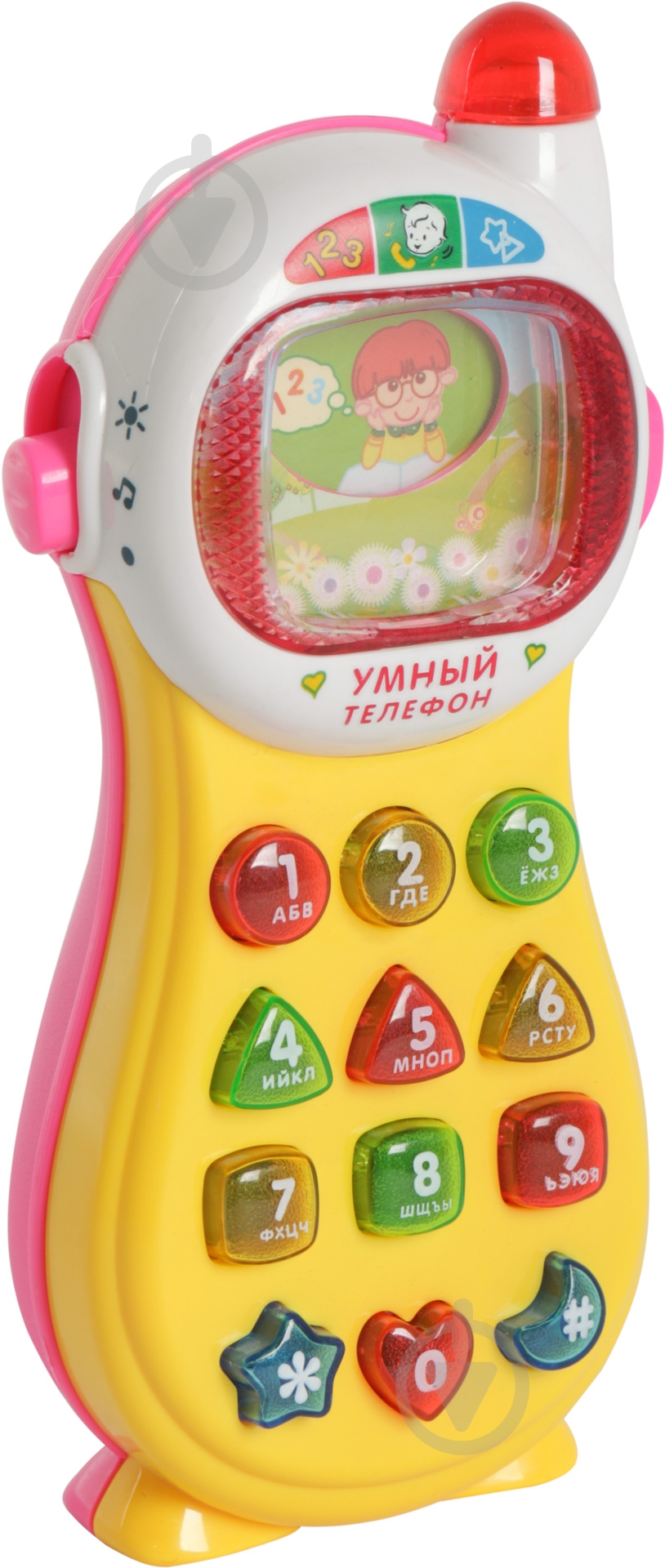 Игрушка интерактивная Joy Toy Умный музыкальный телефон 0101RU - фото 1 Игрушка интерактивная Joy Toy Умный музыкальный телефон 0101RU - фото 1