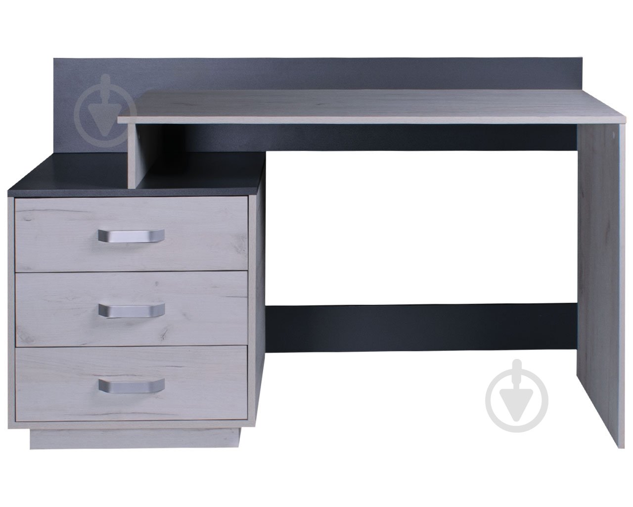 УЦІНКА! Стіл письмовий DC 1380x516x835 дуб крафт білий/графітовий (УЦ №2872) - фото 1 УЦІНКА! Стіл письмовий DC 1380x516x835 дуб крафт білий/графітовий (УЦ №2872) - фото 1