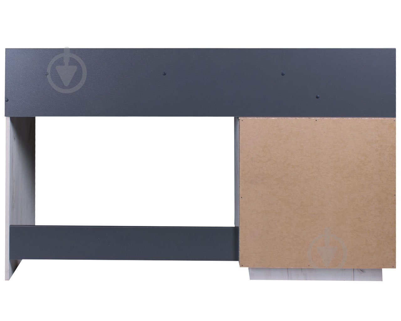 УЦІНКА! Стіл письмовий DC 1380x516x835 дуб крафт білий/графітовий (УЦ №2872) - фото 5 УЦІНКА! Стіл письмовий DC 1380x516x835 дуб крафт білий/графітовий (УЦ №2872) - фото 5