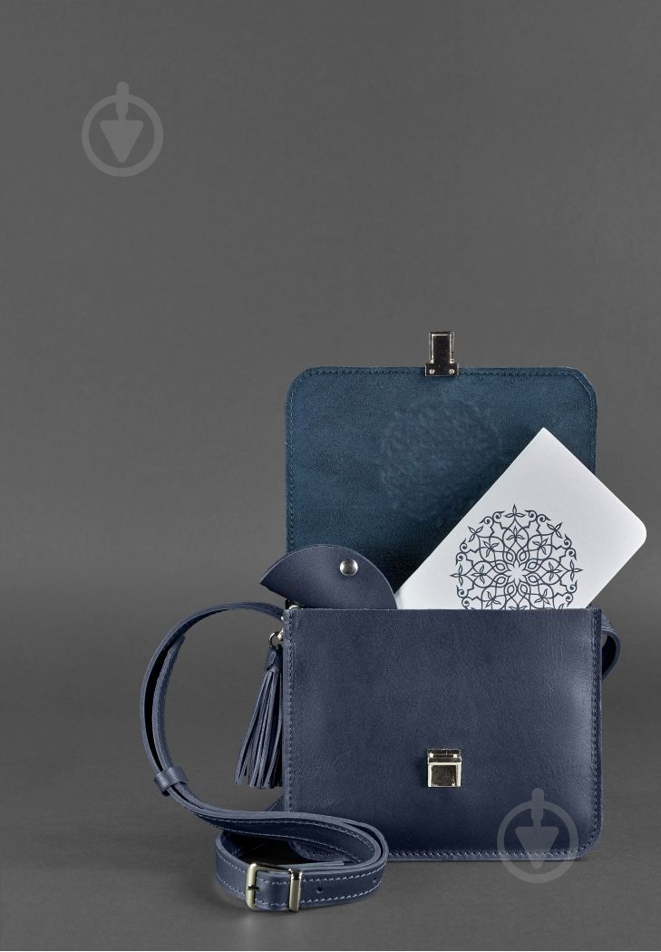 Сумка женская BlankNote Лилу темно-синий BN-BAG-3-navy-blue - фото 4 Сумка женская BlankNote Лилу темно-синий BN-BAG-3-navy-blue - фото 4