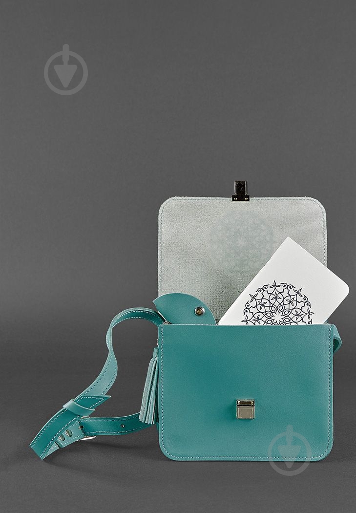 Сумка женская BlankNote Лилу бирюзовый BN-BAG-3-tiffany - фото 4