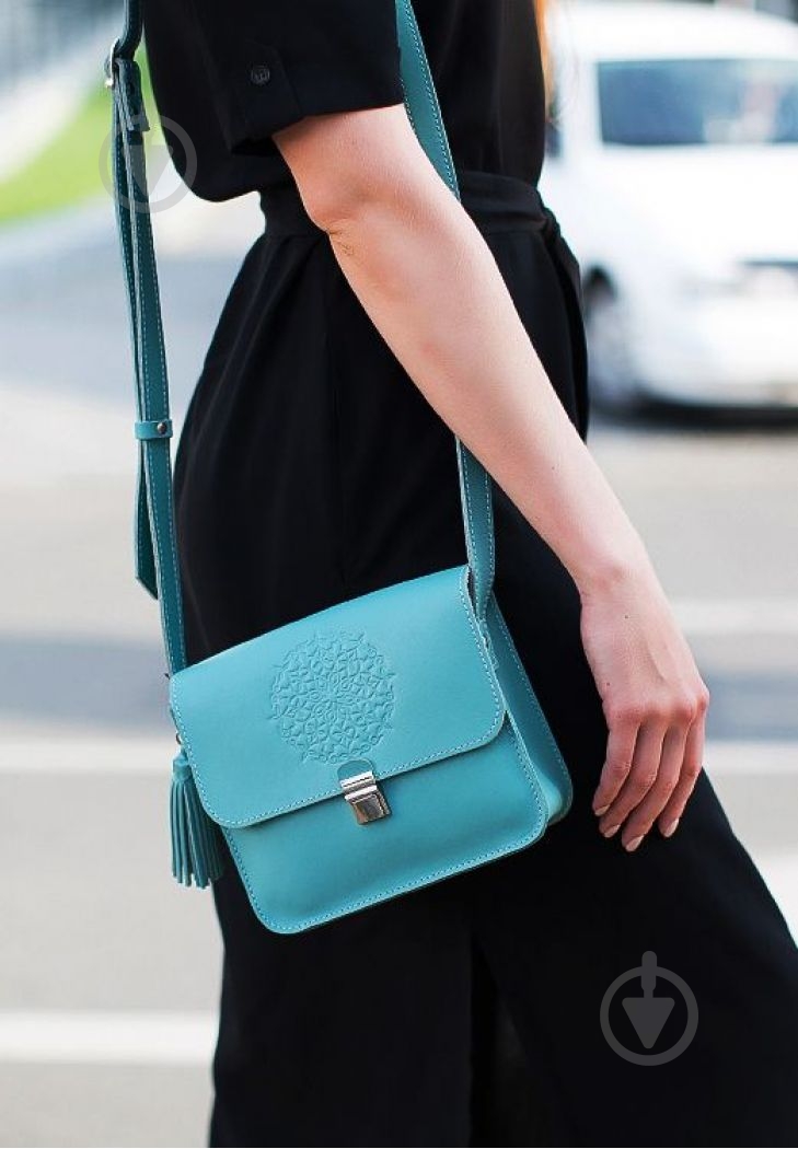 Сумка женская BlankNote Лилу бирюзовый BN-BAG-3-tiffany - фото 6