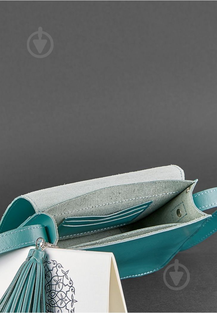 Сумка женская BlankNote Лилу бирюзовый BN-BAG-3-tiffany - фото 5