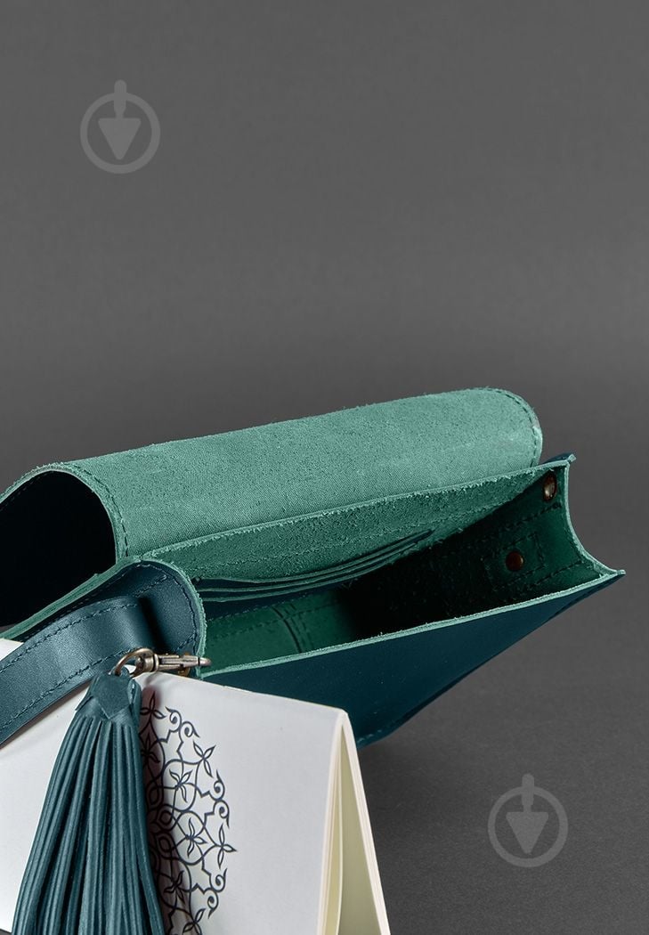 Сумка женская BlankNote Лилу зеленый BN-BAG-3-malachite - фото 5