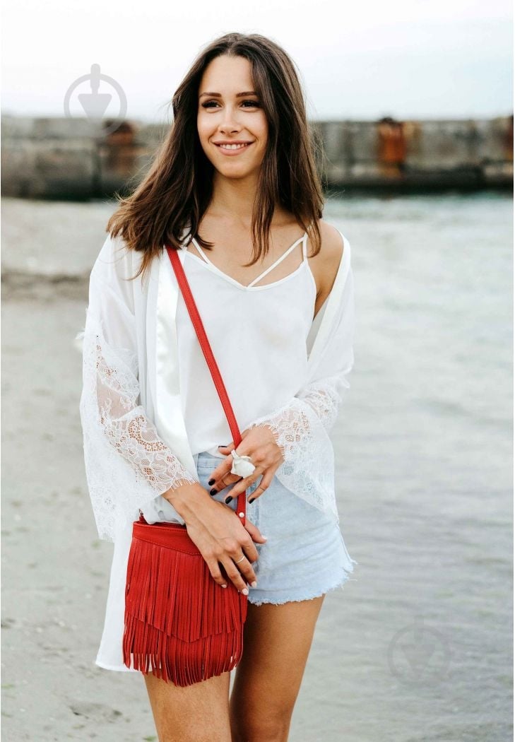 Сумка женская BlankNote Fleco красный BN-BAG-16-rubin - фото 2 Сумка женская BlankNote Fleco красный BN-BAG-16-rubin - фото 2