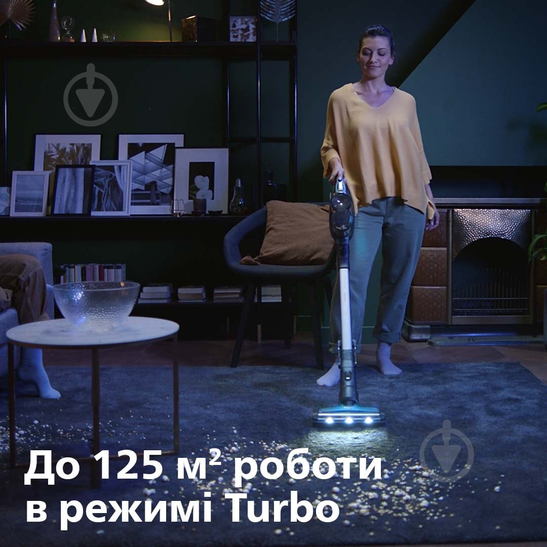 Пылесос аккумуляторный Philips Aqua Plus XC8349/01 - фото 5