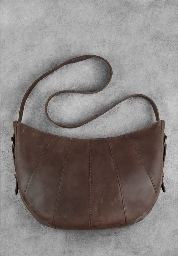 Сумка женская BlankNote Круассан темно-коричневый BN-BAG-12-o - фото 2