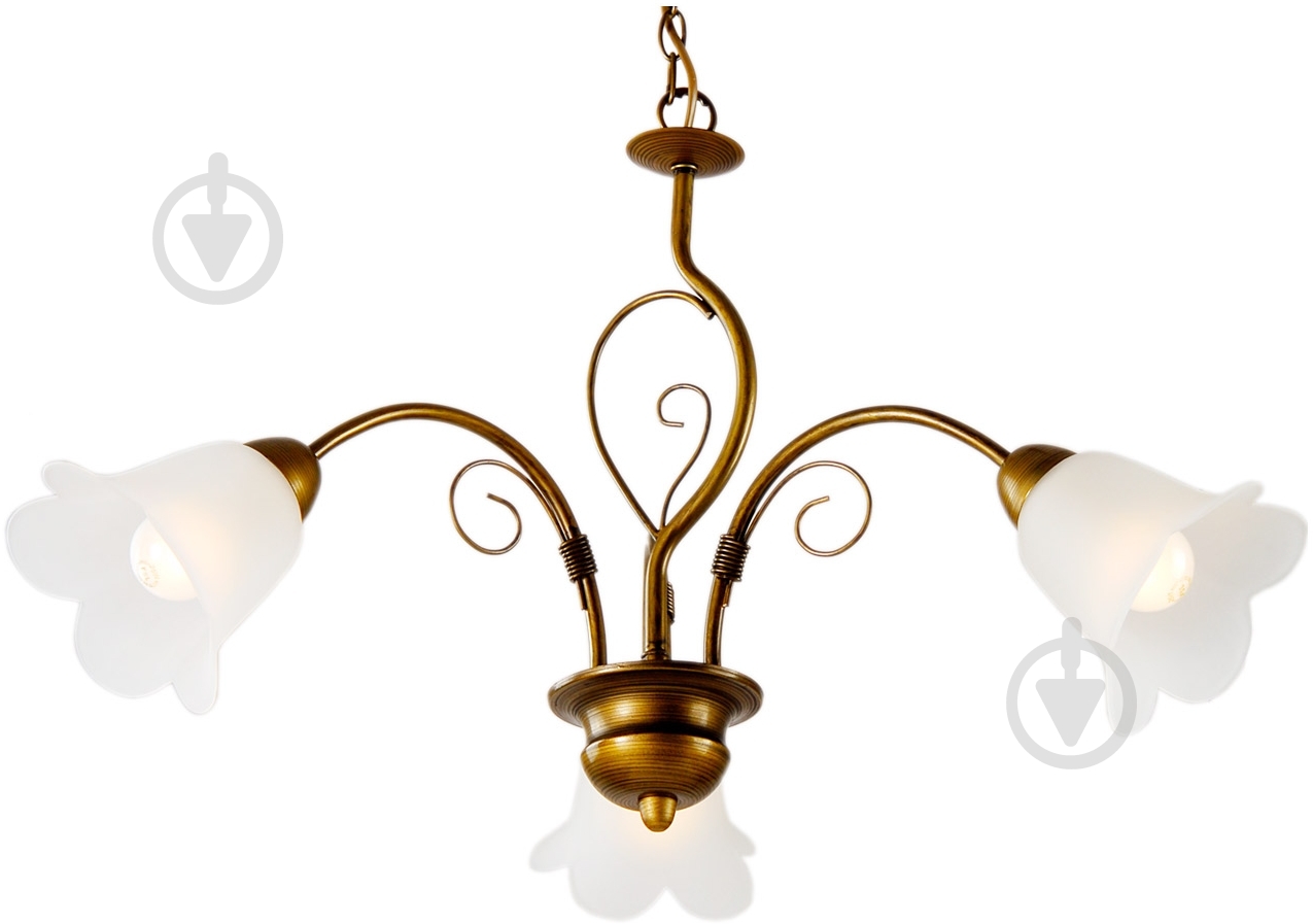 Люстра подвесная Интеркласс НСБ 04-3хХХ277 3xE14 медь 9261/3 - фото 1