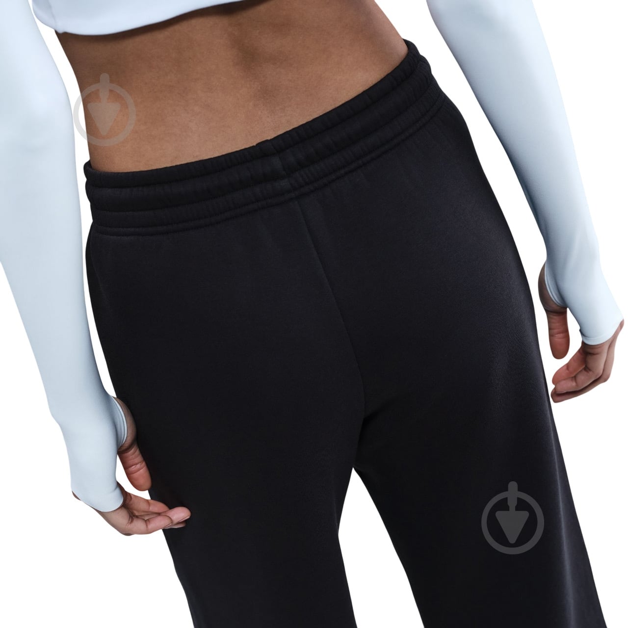 Штани Nike W NSW PHNX FLC HR Pant Wide 2 IH1011-010 р. M чорний - фото 10