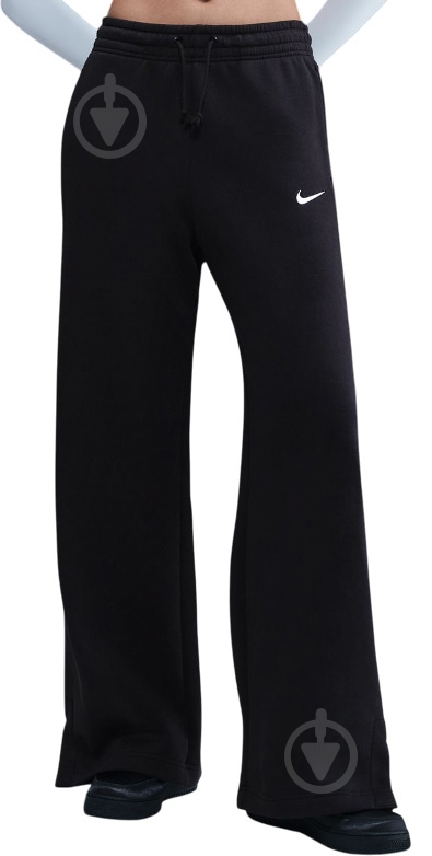 Штани Nike W NSW PHNX FLC HR Pant Wide 2 IH1011-010 р. M чорний - фото 5