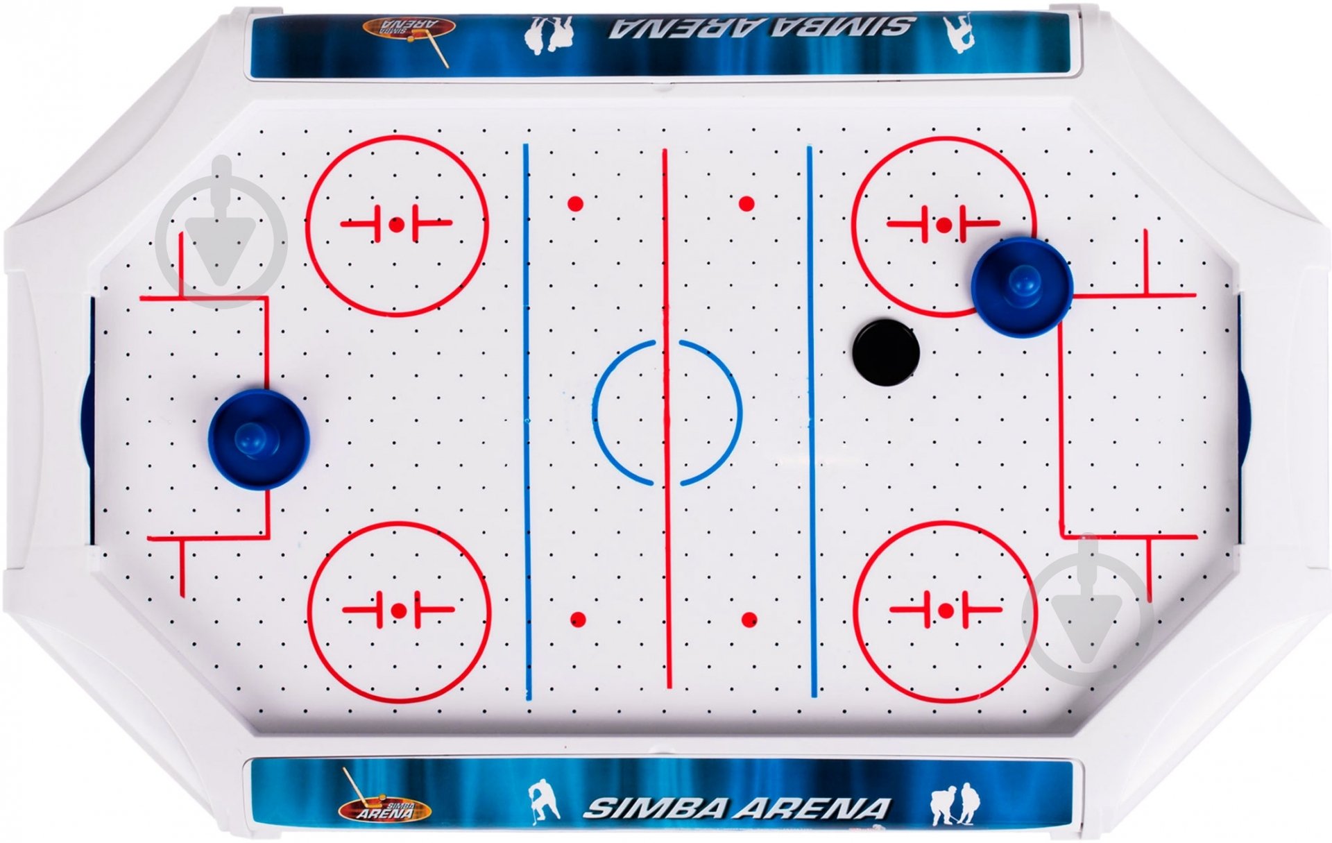 Игра настольная Simba Воздушный хоккей 616 5582 - фото 2 Игра настольная Simba Воздушный хоккей 616 5582 - фото 2