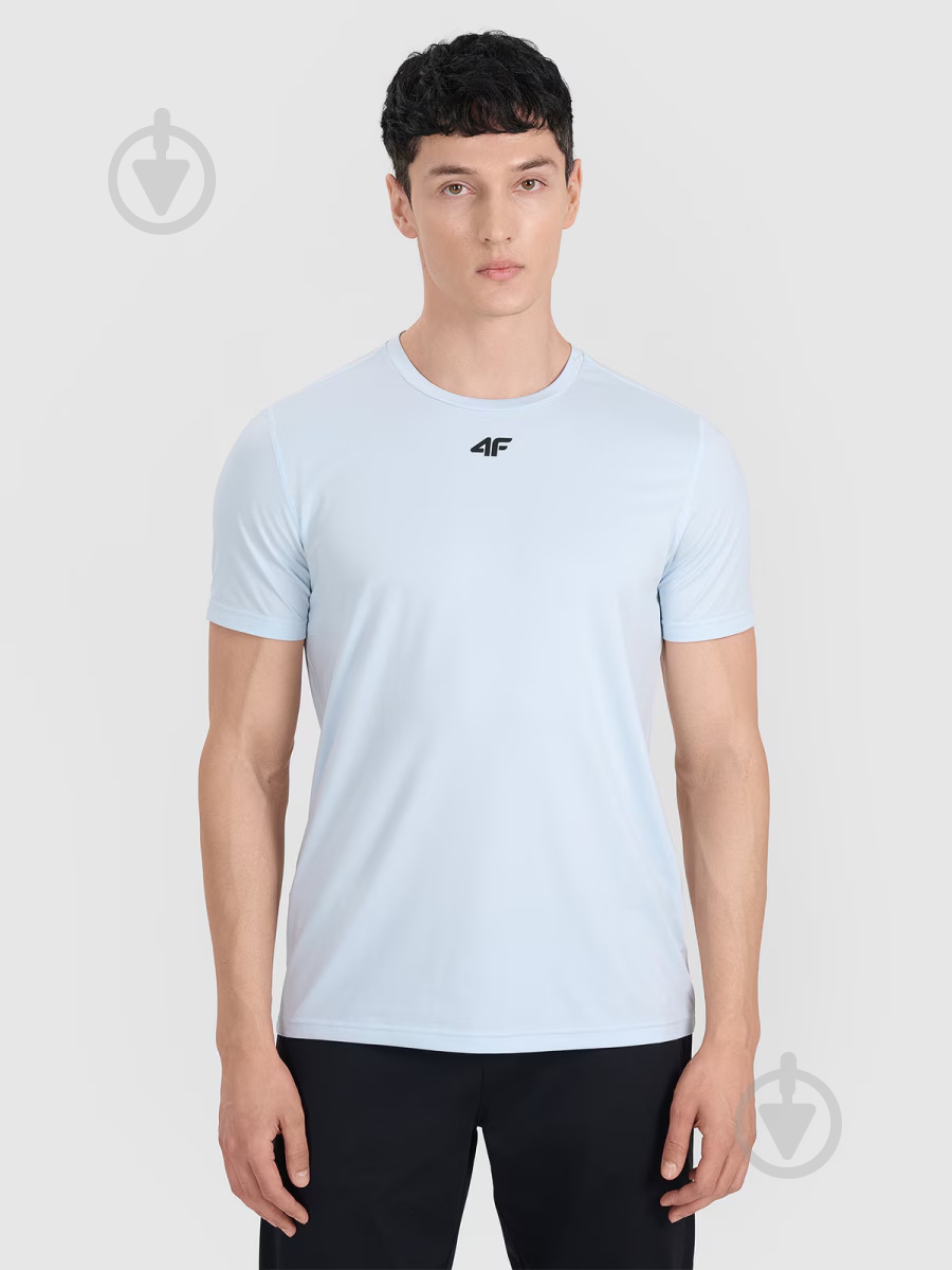 Майка 4F TSHIRT FNK M1522 4FWAW25TFTSM1522-34S р.XL синий - фото 1