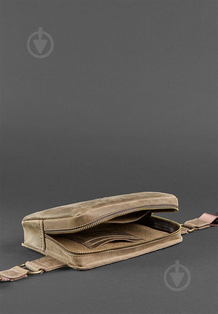 Сумка женская BlankNote Dropbag темно-коричневый BN-BAG-6-o - фото 6