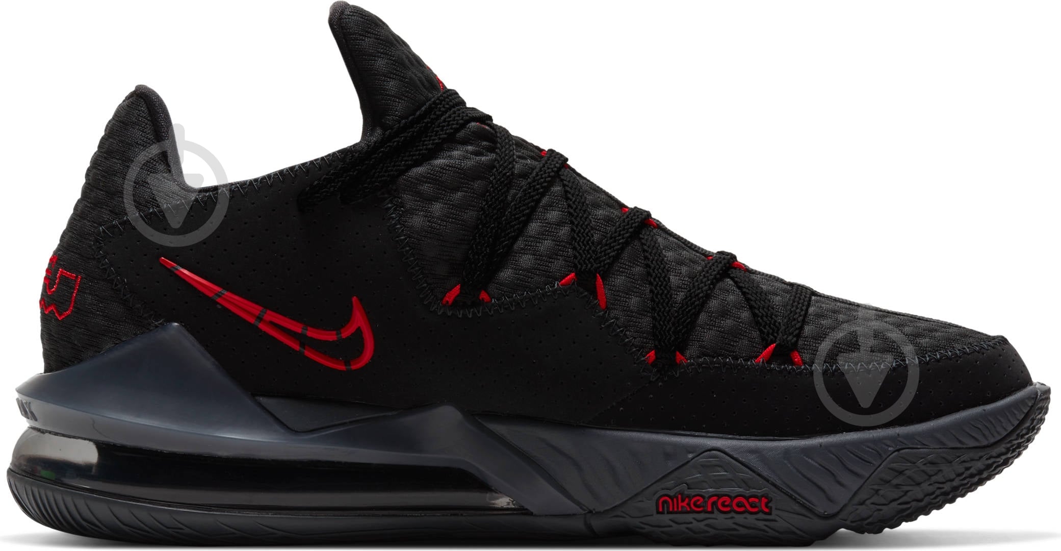 Кроссовки мужские Nike LEBRON XVII LOW CD5007-001 р.42,5 черные - фото 4 Кроссовки мужские Nike LEBRON XVII LOW CD5007-001 р.42,5 черные - фото 4