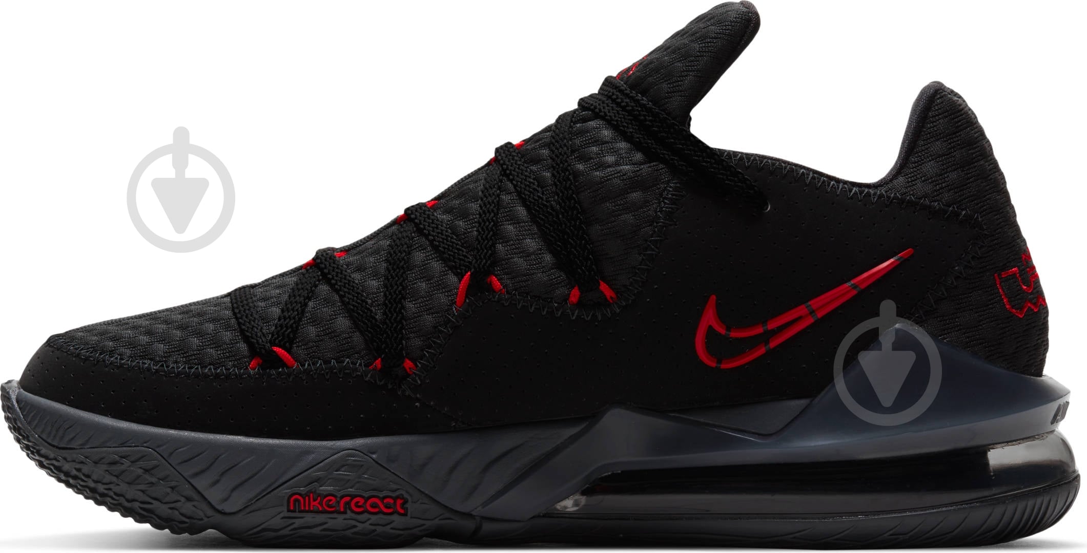 Кроссовки мужские Nike LEBRON XVII LOW CD5007-001 р.42,5 черные - фото 6 Кроссовки мужские Nike LEBRON XVII LOW CD5007-001 р.42,5 черные - фото 6