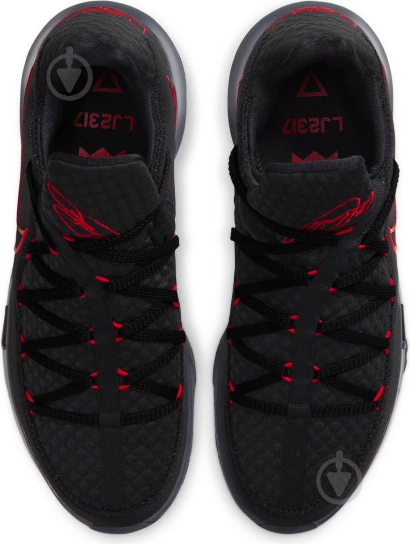 Кроссовки мужские Nike LEBRON XVII LOW CD5007-001 р.42,5 черные - фото 7 Кроссовки мужские Nike LEBRON XVII LOW CD5007-001 р.42,5 черные - фото 7