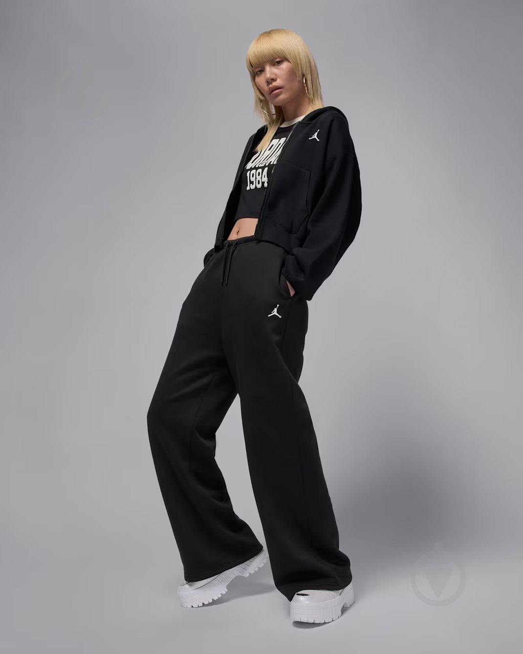 Штани Jordan W J BRK FLC OH PANT IH2394-010 р. S чорний - фото 4