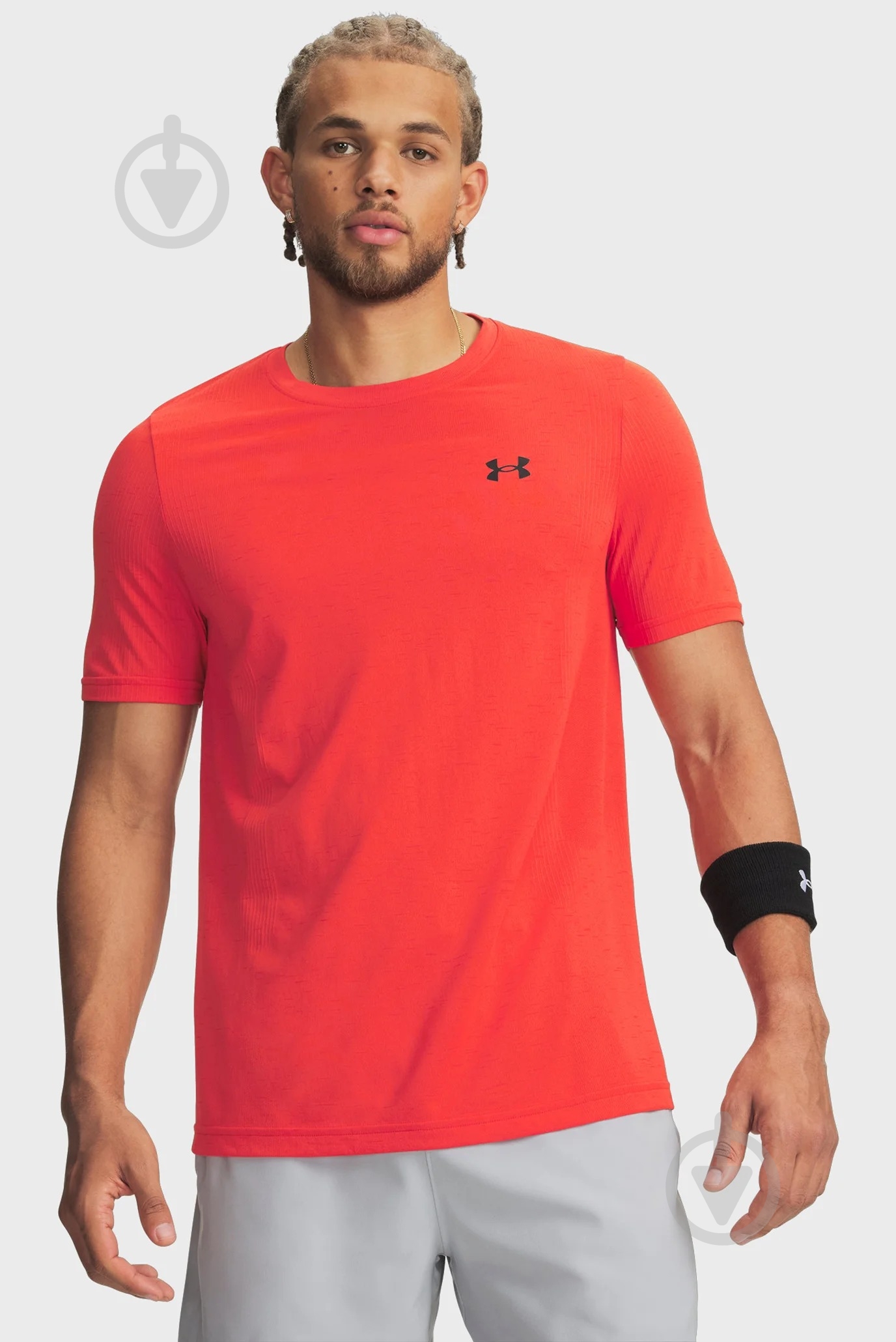 Футболка Under Armour 1382801-690 р.M красный - фото 1