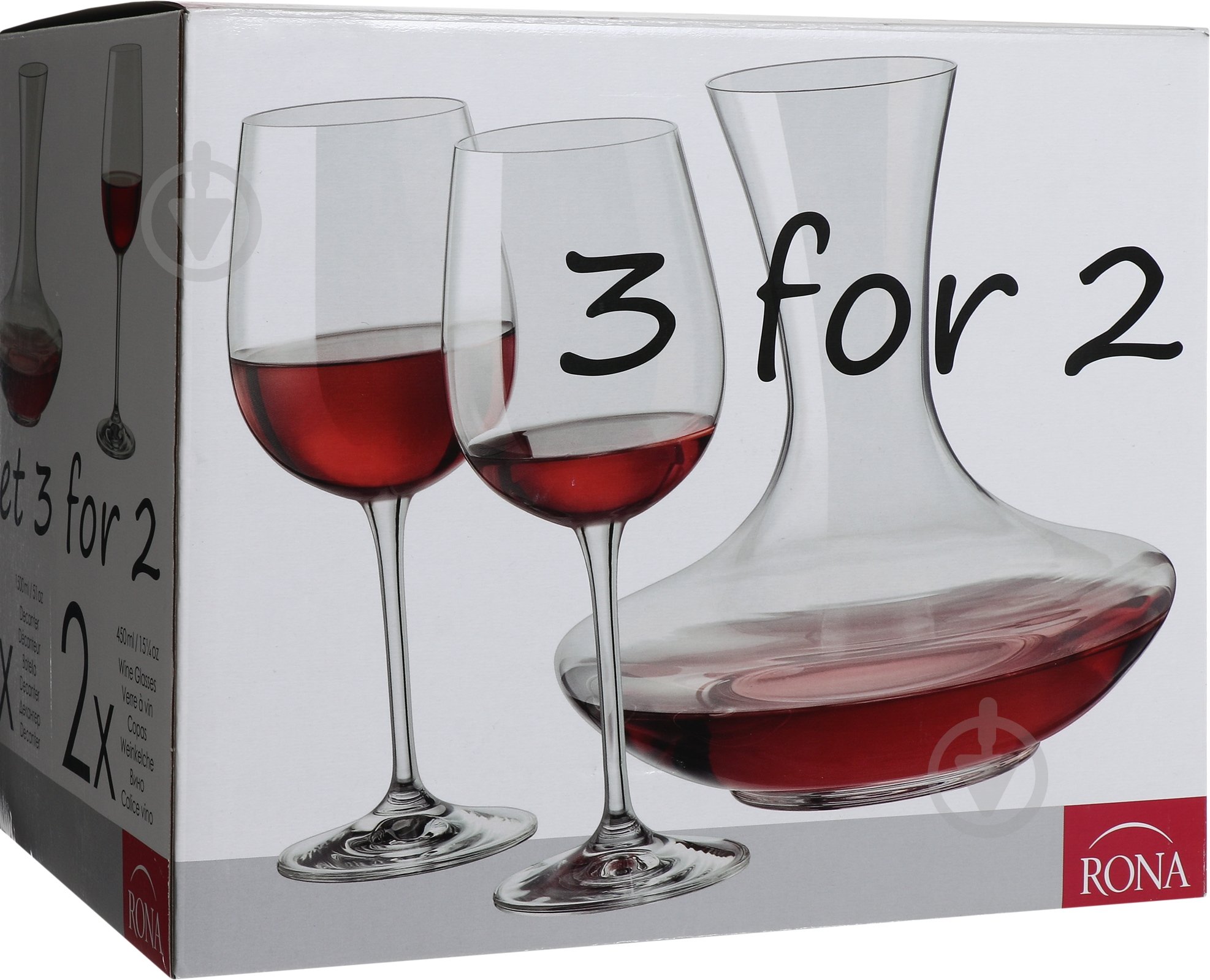 Набор для вина Rona 3 предмета 5620/1500/HS - фото 4