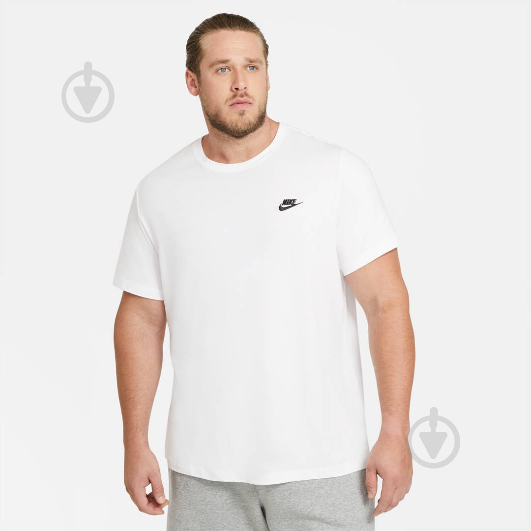 Футболка Nike CLUB TEE AR4997-101 р.2XL білий - фото 8