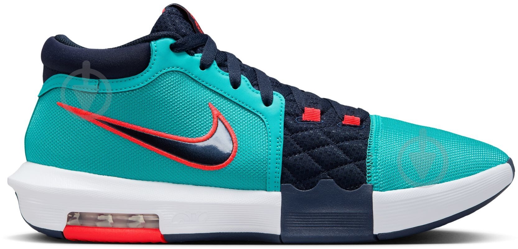 Кроссовки мужские Nike LEBRON WITNESS VIII HQ2139-300 р.41 бирюзово-синие - фото 1 Кроссовки мужские Nike LEBRON WITNESS VIII HQ2139-300 р.41 бирюзово-синие - фото 1