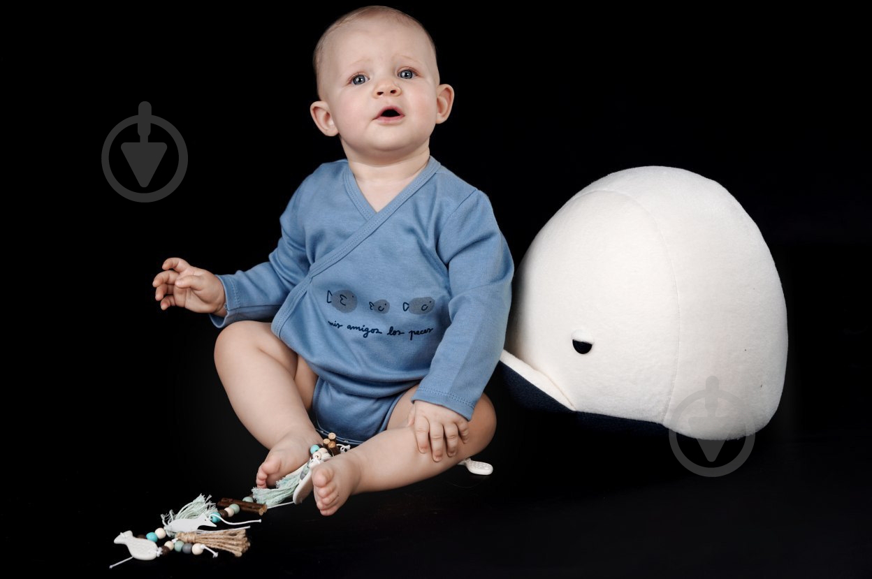 Боді дитяче для хлопчика Sasha р.62 блакитний 4154/6 - фото 4 Боді дитяче для хлопчика Sasha р.62 блакитний 4154/6 - фото 4
