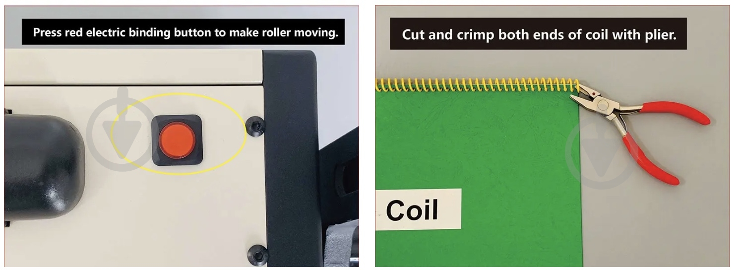 Брошюровщик на спиральную пружину C9028 YIBO - фото 5