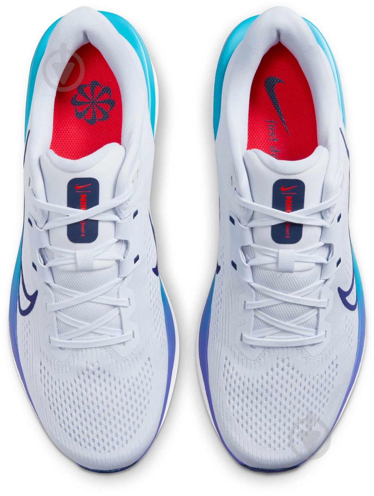 Кроссовки мужские Nike Quest 6 FD6033-006 р.41 светло-серые - фото 7 Кроссовки мужские Nike Quest 6 FD6033-006 р.41 светло-серые - фото 7