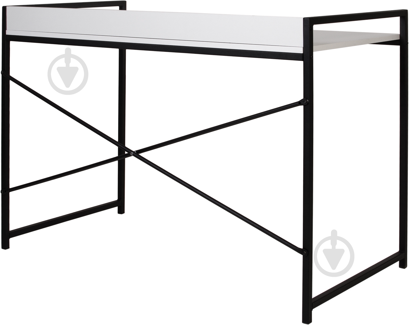 Стіл письмовий Nowy Styl OXFORD BLACK (16) 1160x610x750/830 Білий (СH) - фото 2