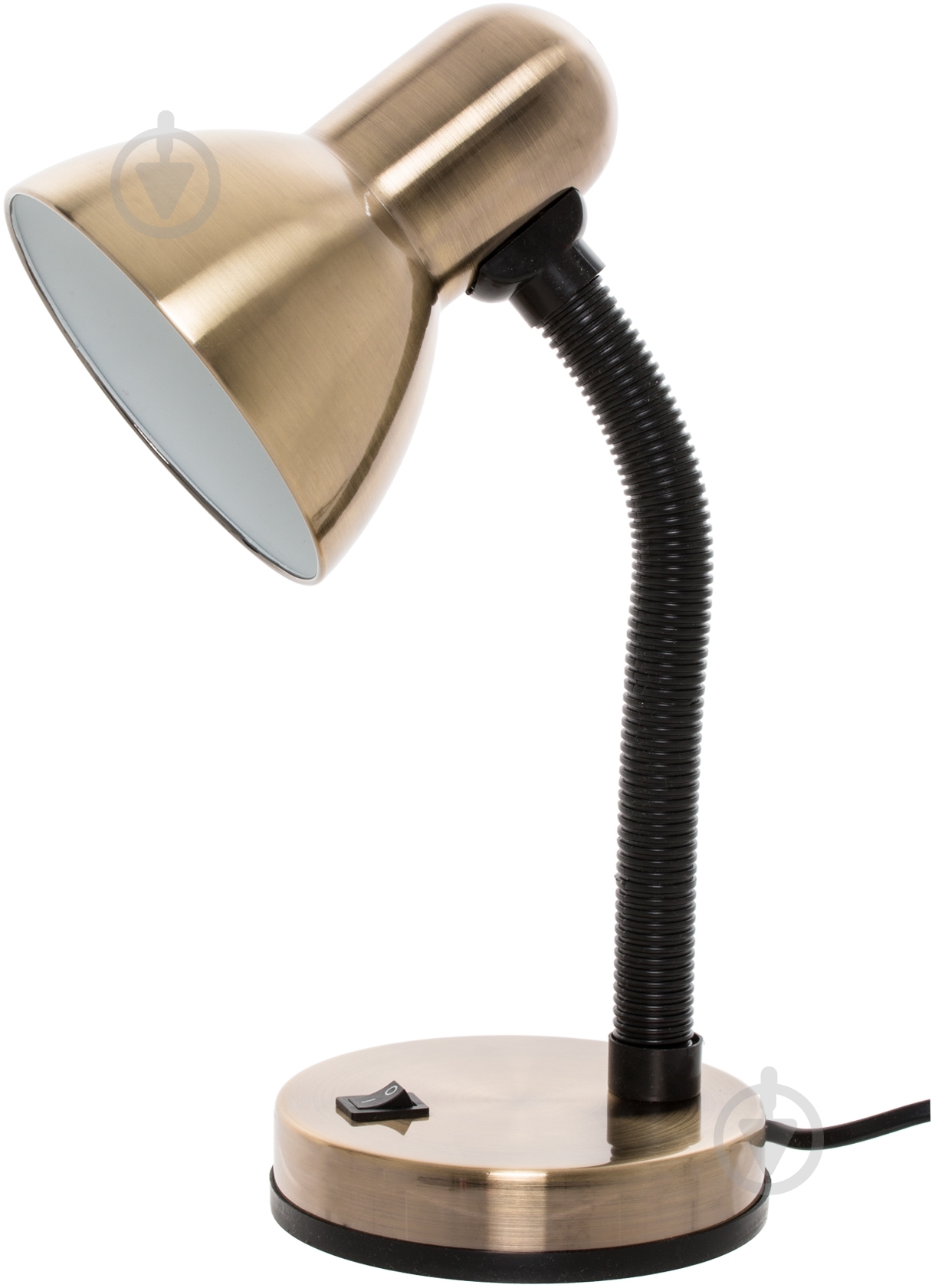 Настольная лампа офисная Accento lighting 1x40 Вт E27 античная латунь ALR-T-RF808-AB - фото 1