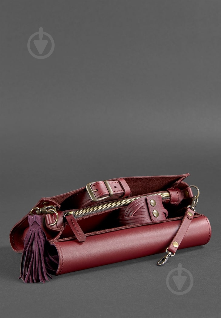 Сумка женская BlankNote Элис бордовый BN-BAG-7-vin-velur - фото 6 Сумка женская BlankNote Элис бордовый BN-BAG-7-vin-velur - фото 6