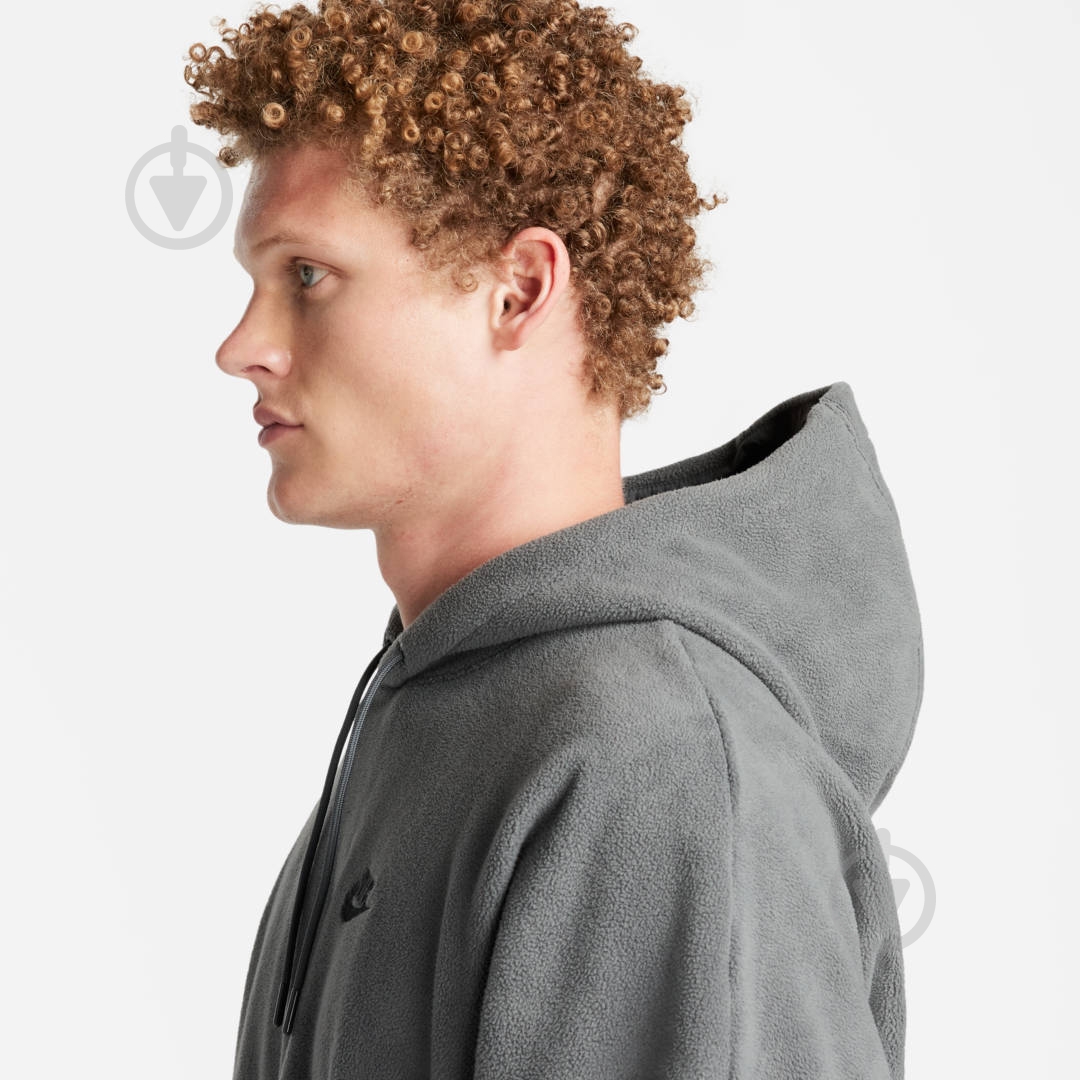 Джемпер Nike M NK CLUB+ POLAR FLC PO HOODIE FB8388-068 р.3XL серый - фото 6 Джемпер Nike M NK CLUB+ POLAR FLC PO HOODIE FB8388-068 р.3XL серый - фото 6