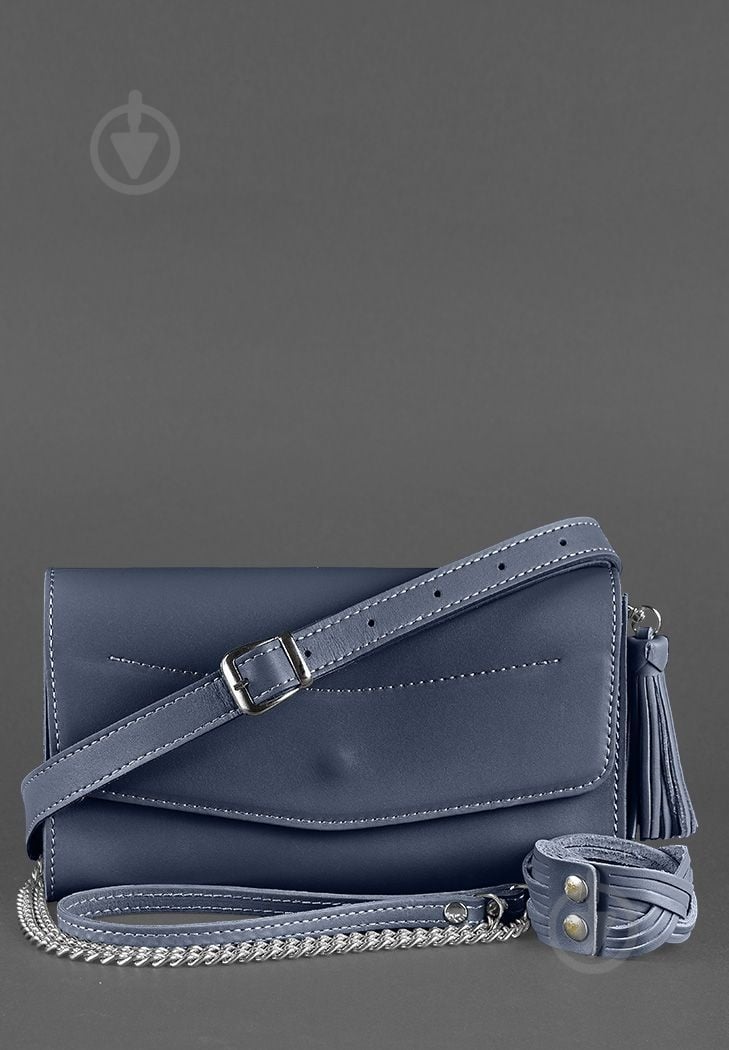 Сумка женская BlankNote Элис темно-синий BN-BAG-7-navy-blue - фото 3