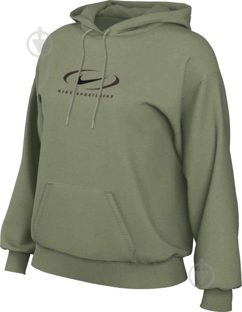 Джемпер Nike W NSW FLC OS PO HDY SWSH FN7698-386 р.L хаки - фото 7 Джемпер Nike W NSW FLC OS PO HDY SWSH FN7698-386 р.L хаки - фото 7