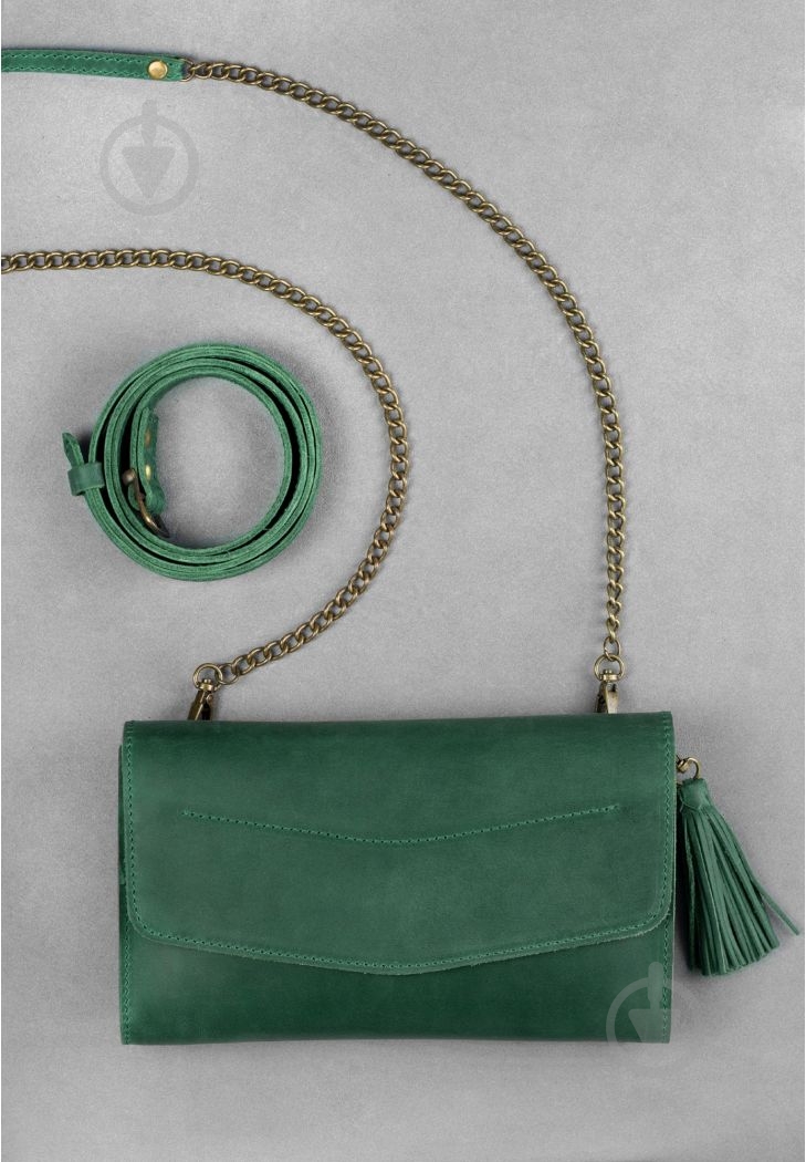 Сумка жіноча BlankNote Еліс зелений BN-BAG-7-iz - фото 4 Сумка жіноча BlankNote Еліс зелений BN-BAG-7-iz - фото 4