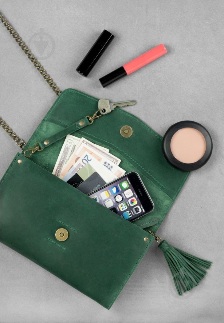 Сумка жіноча BlankNote Еліс зелений BN-BAG-7-iz - фото 6 Сумка жіноча BlankNote Еліс зелений BN-BAG-7-iz - фото 6