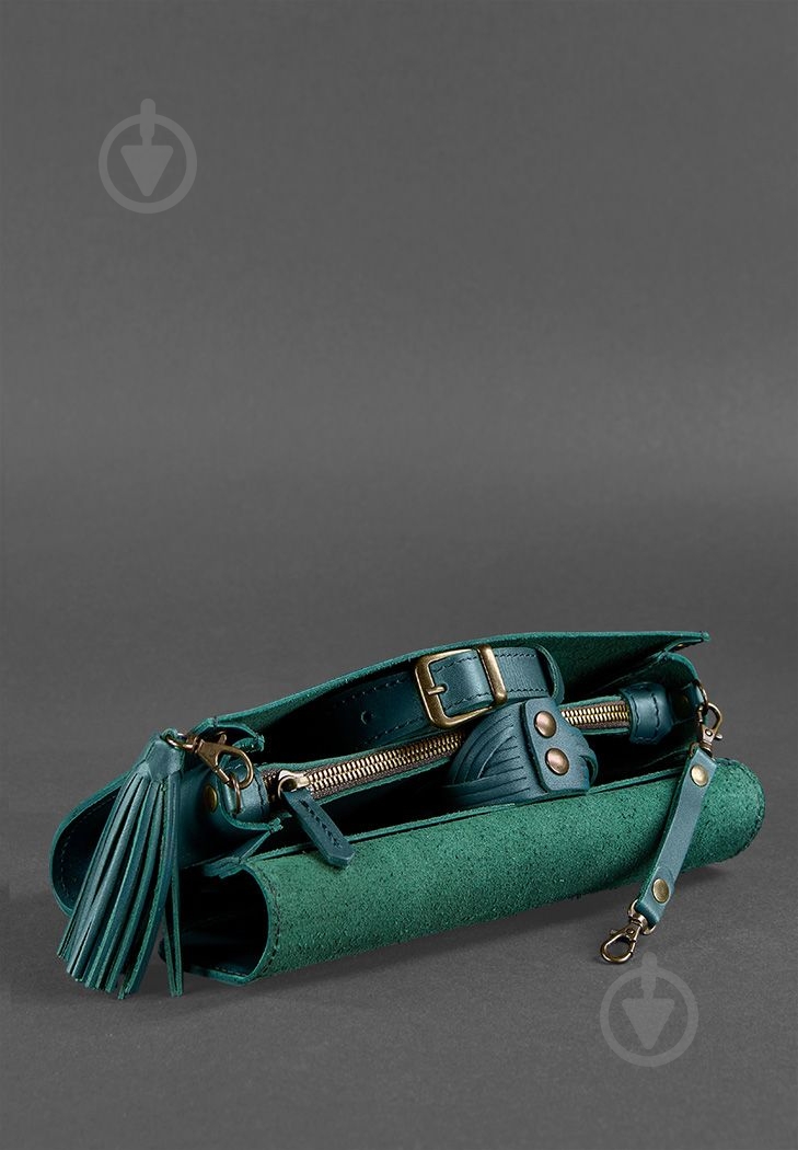 Сумка женская BlankNote Элис зеленый BN-BAG-7-malachite - фото 7