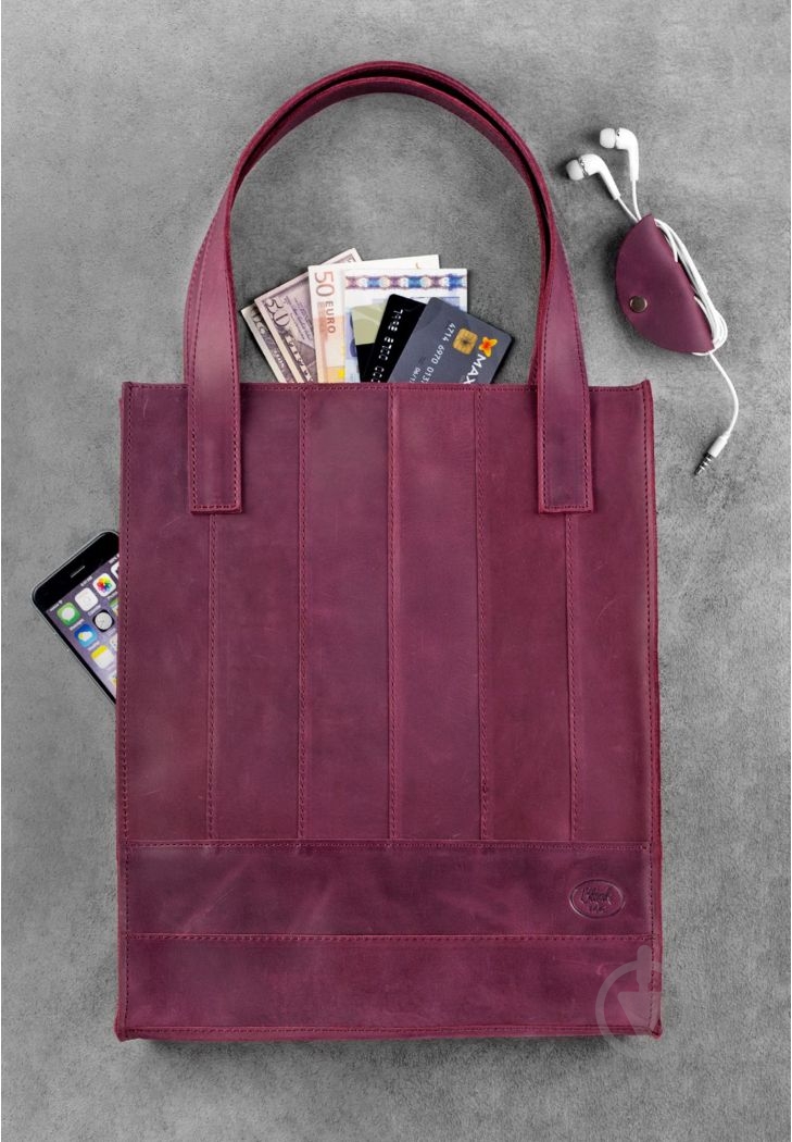 Сумка женская BlankNote Бэтси бордовый BN-BAG-10-vin-kr - фото 3