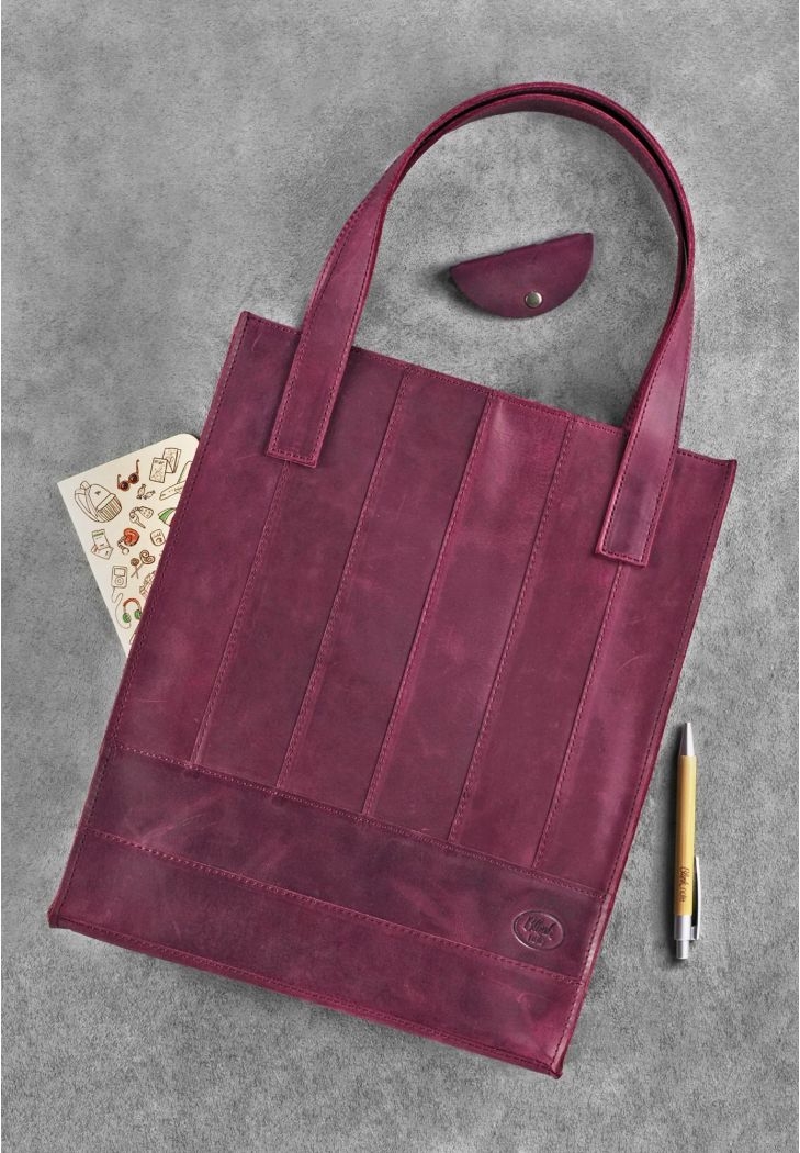 Сумка женская BlankNote Бэтси бордовый BN-BAG-10-vin-kr - фото 4